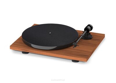 Pro-Ject E1 PHONO Walnut Gramofon Analogowy z wkładką OM5e Przedwzmacniacz Autoryzowany Dealer