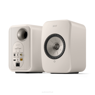 KEF LSX II LT Stone White Aktywne kolumny podstawkowe z Wi-Fi i Bluetooth Autoryzowany Dealer (promocja 08.11.2024-06.01.2025)