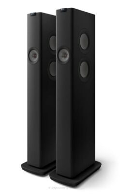 KEF LS60 Wireless Czarne Aktywne kolumny podłogowe, Spotify, Tidal, Bluetooth Autoryzowany Dealer Poznań