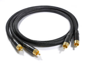Melodika MD2RD15 Black Edition Kabel 2xRCA - 2x RCA kierunkowy - 1,5m