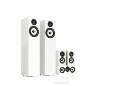 Pylon Audio Zestaw kina Domowego 5.0 Pearl 20 Biały Połysk Autoryzowany Dealer