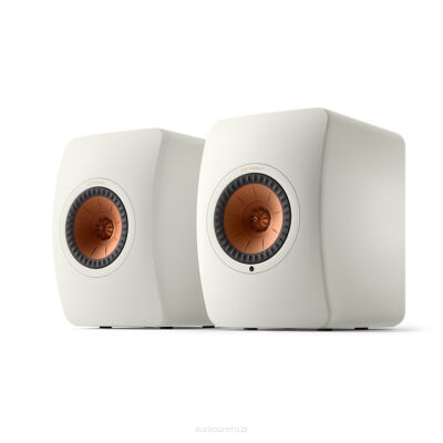 KEF LS50 Wireless II Mineral White Kolumny Stereo Aktywne Bluetooth WiFi Autoryzowany Dealer (promocja 08.11.2024-06.01.2025)