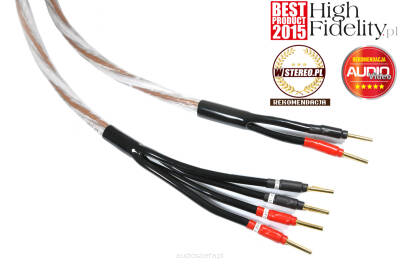 Melodika BSBW4515 Brown Sugar Kabel głośnikowy bi-wiring klasy pre Hi-End OFC 6N 2x 1,5m 
