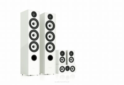 Pylon Audio Zestaw kina Domowego 5.0 Pearl 27 Biały Połysk Autoryzowany Dealer